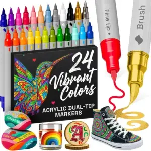 Dual Tip Paint Markers
