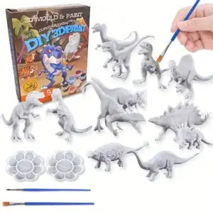 DIY Dinosaur Coloring Kit